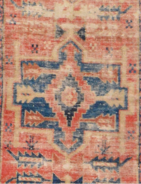 Beige Persia Alfombra vintage 325 x 86 cm - view 1