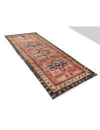 Beige Persa Alfombra vintage 325 x 86 cm - view 2