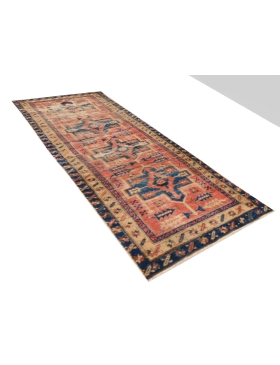 Beige Persien Vintage Teppich 325 x 86 cm - view 2