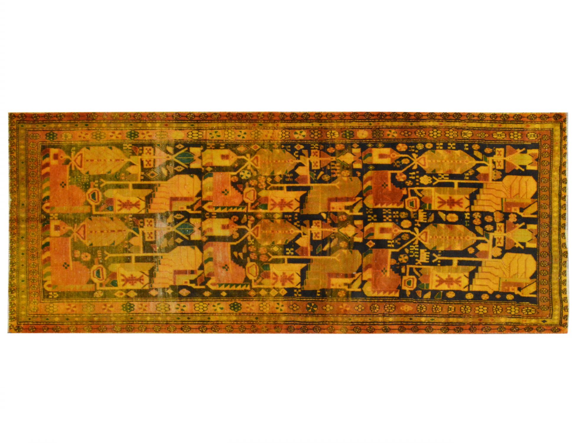 Vintage Matta  gul <br/>289 x 135 cm
