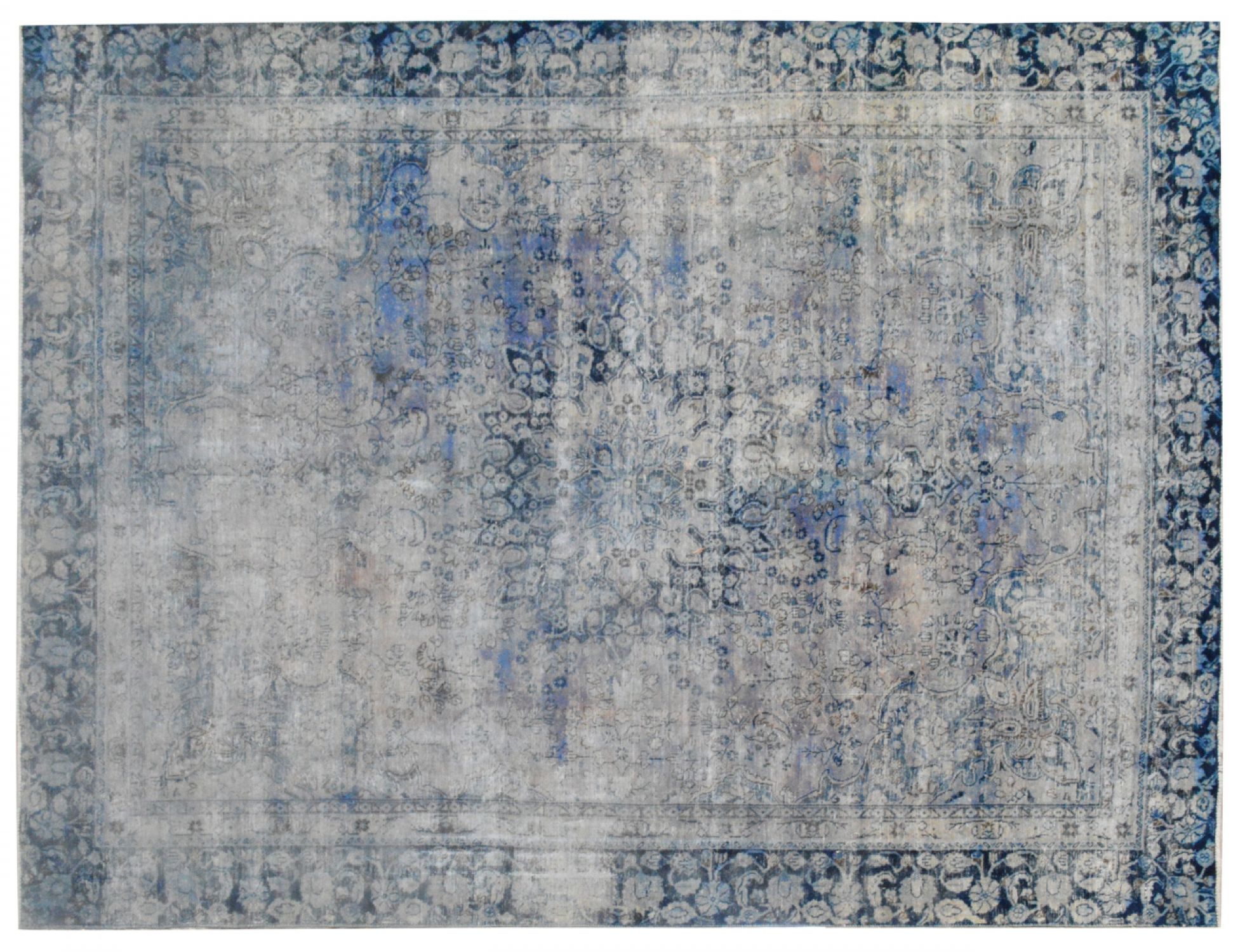 Tappeto Vintage  blu <br/>340 x 252 cm