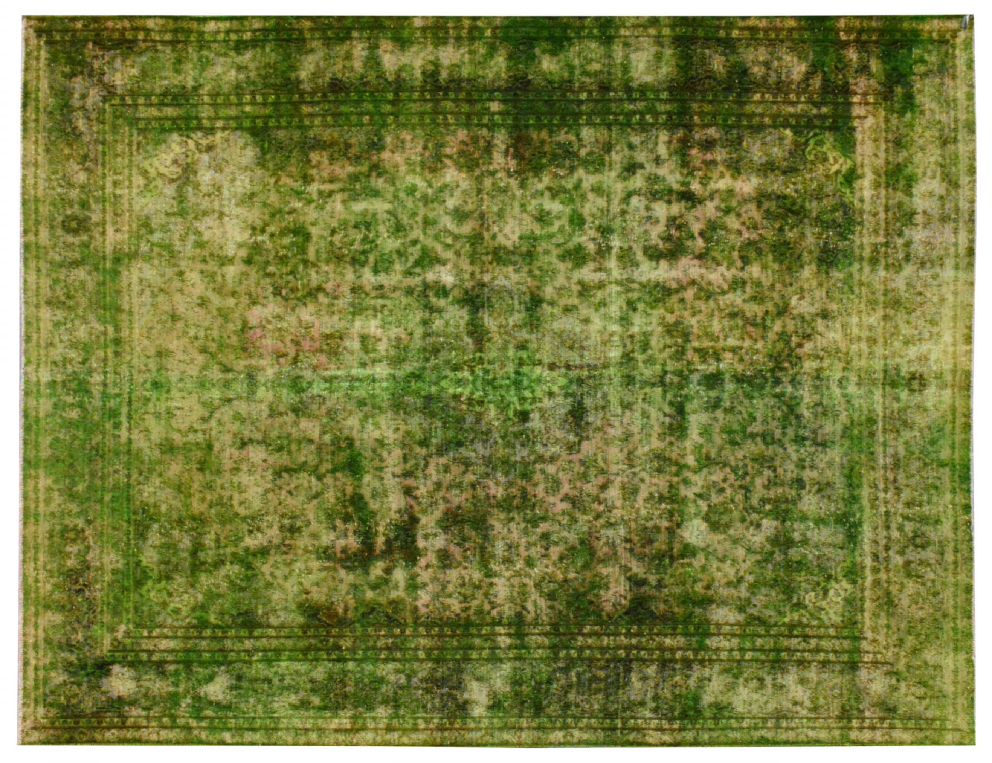 Vintage Tapis  vert <br/>355 x 289 cm