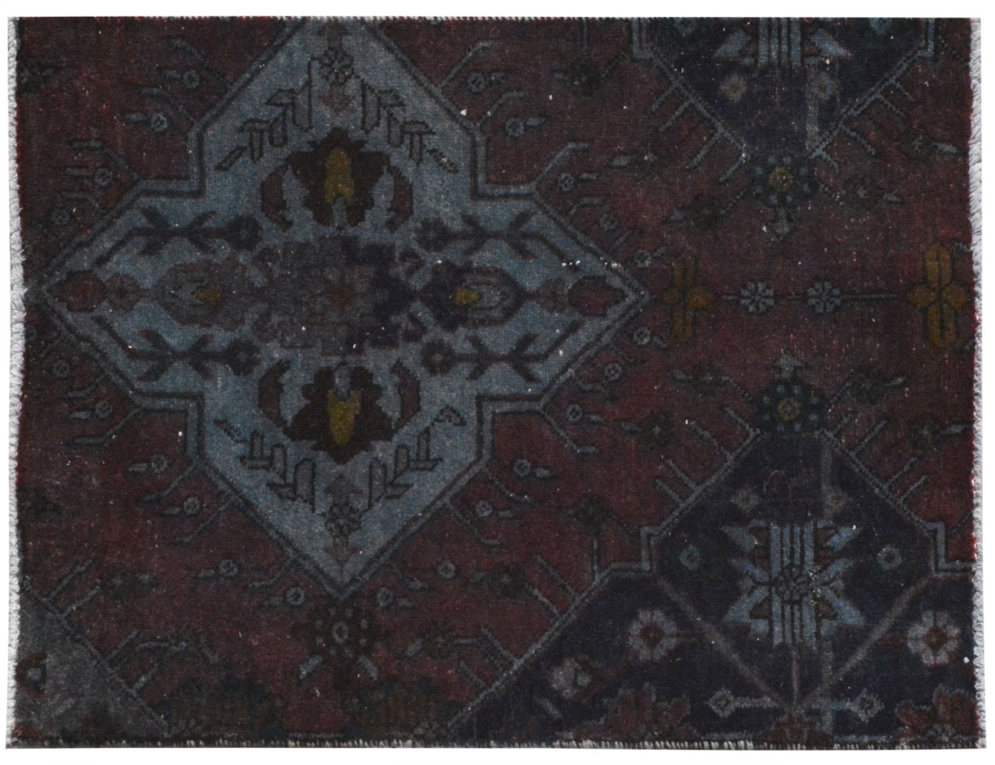 Alfombra vintage  gris <br/>96 x 73 cm
