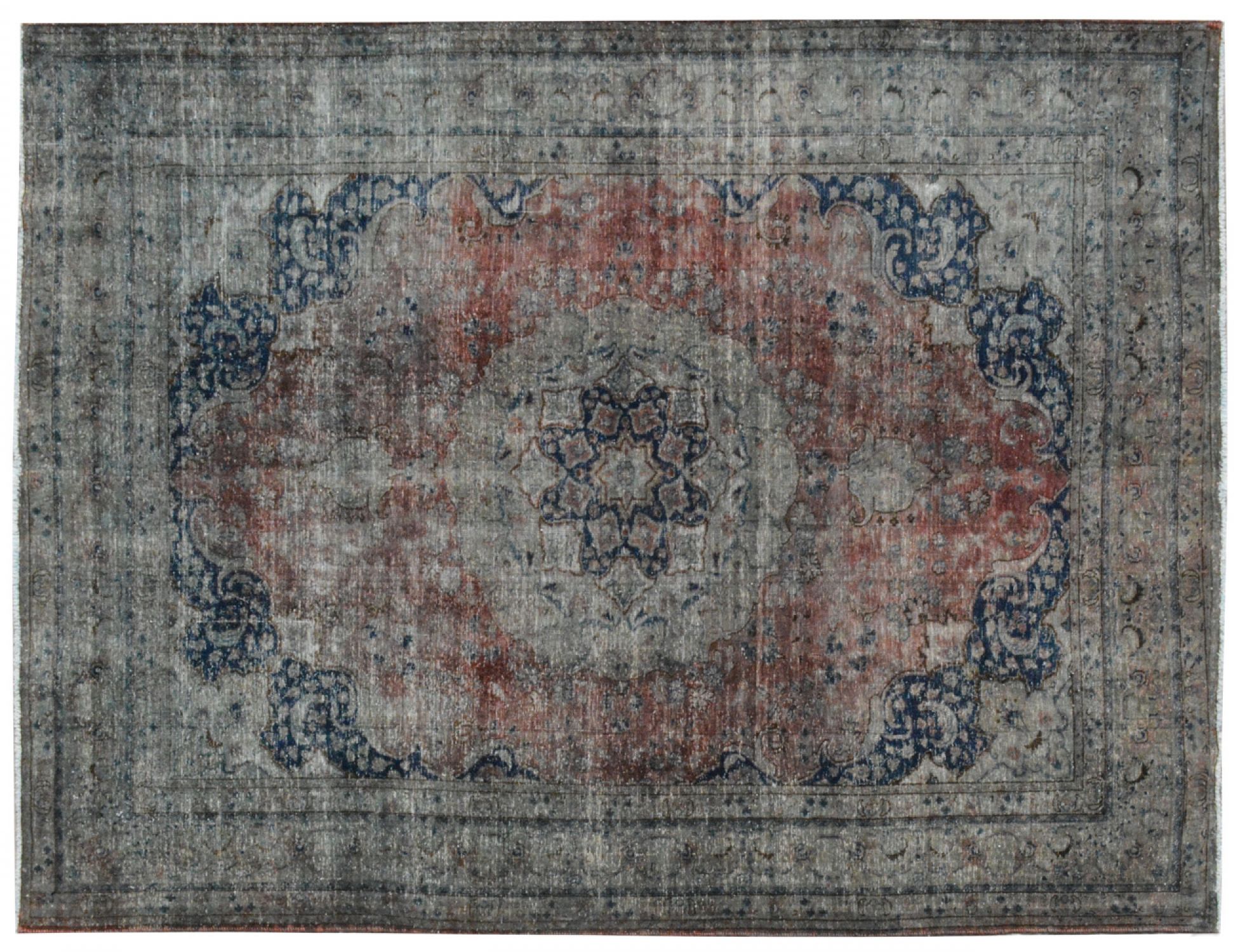 Tappeto Vintage  grigo <br/>337 x 239 cm