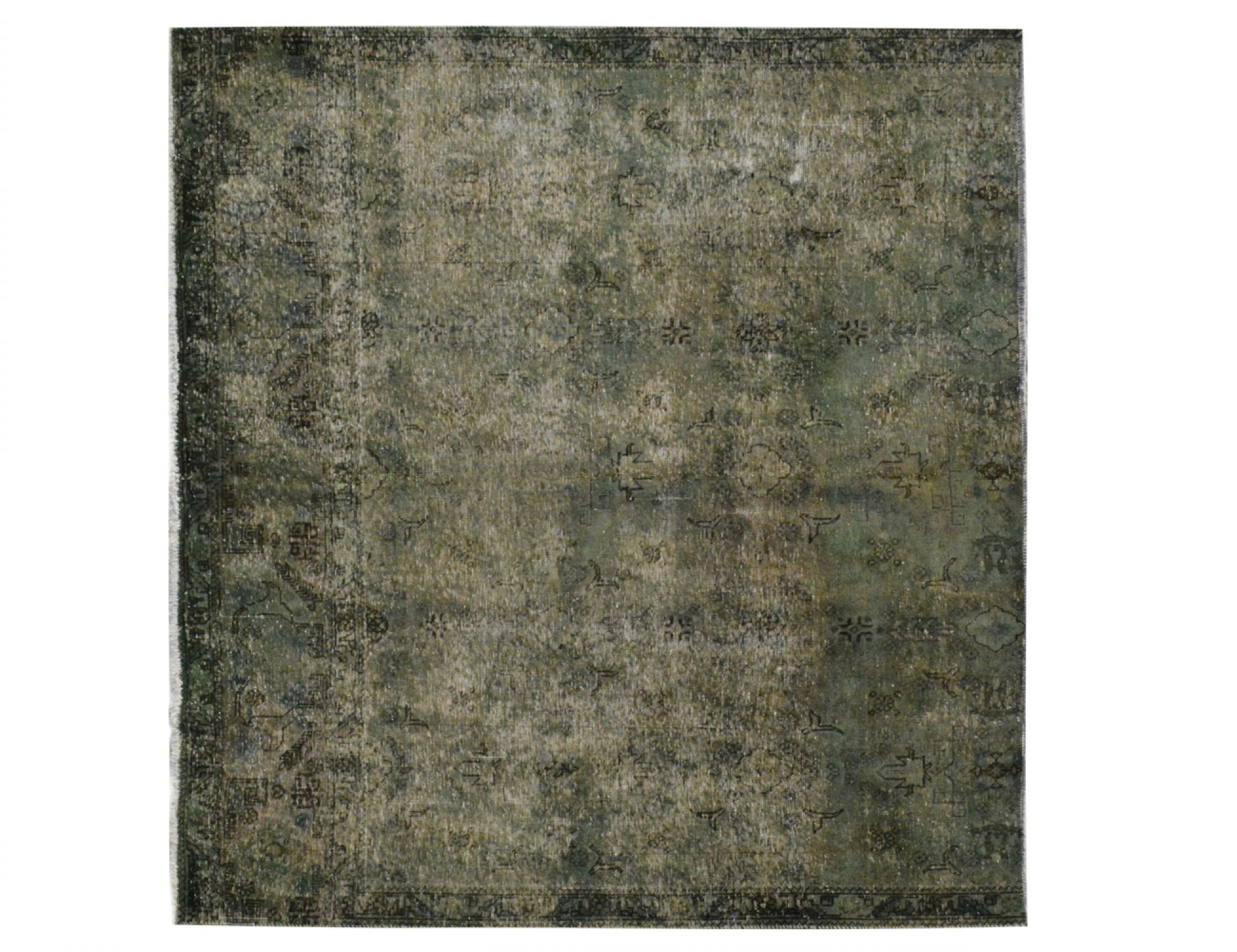 Tappeto Vintage  verde <br/>189 x 213 cm