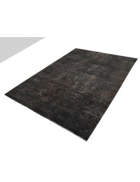 Schwarz Persien Vintage Teppich  274 x 148 cm
