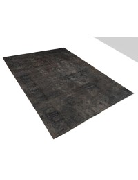 Schwarz Persien Vintage Teppich  274 x 148 cm