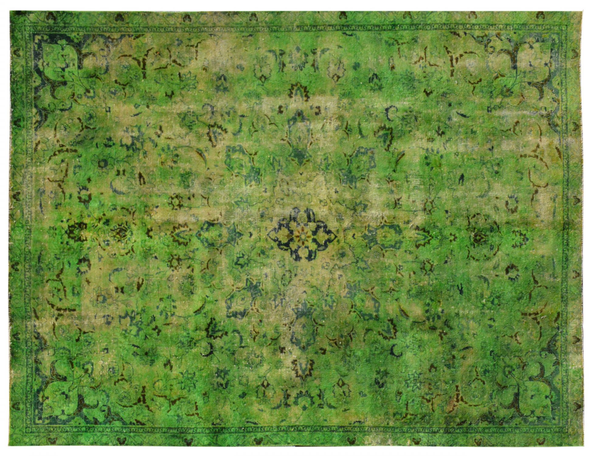 Tappeto Vintage  verde <br/>310 x 220 cm