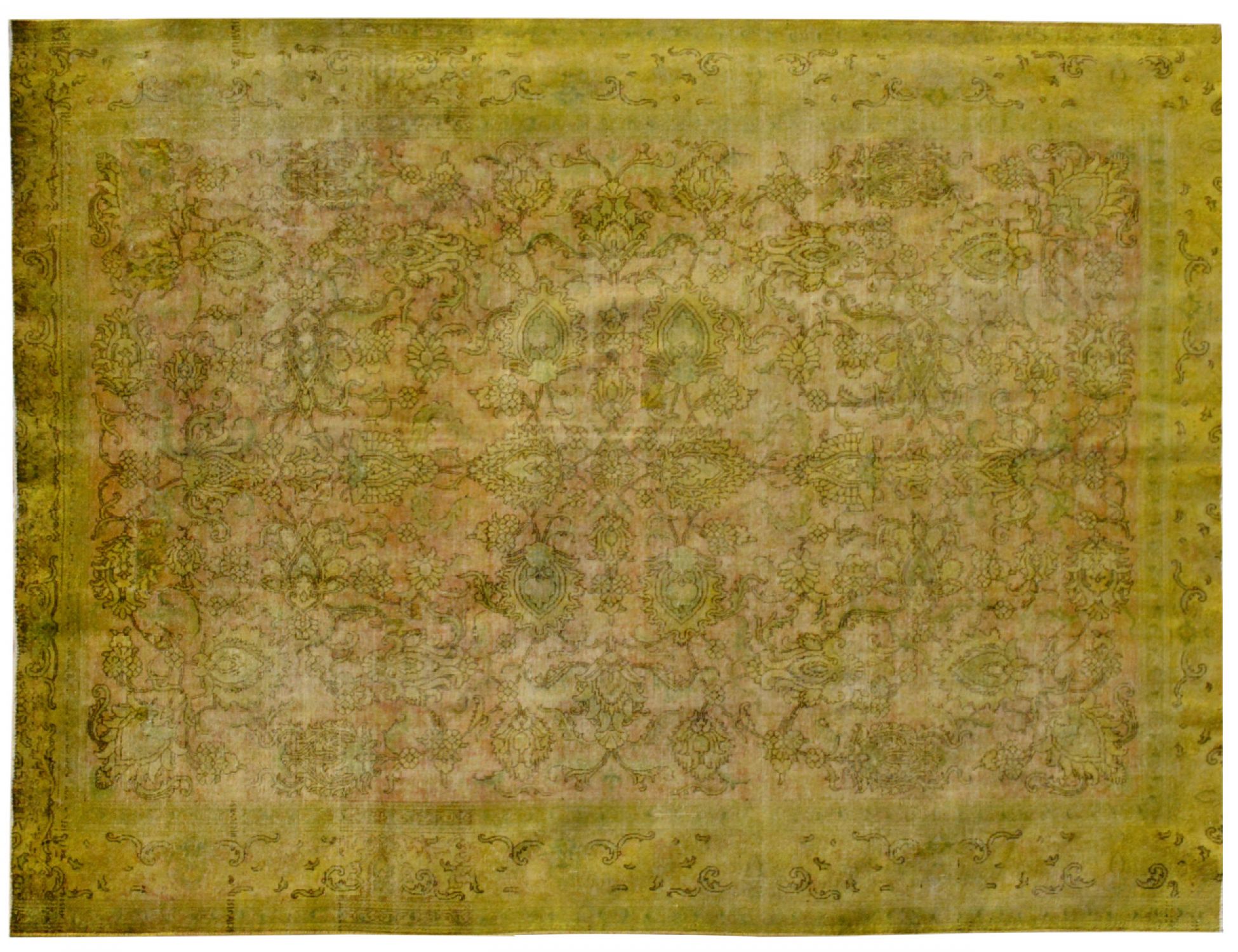 Tappeto Vintage  giallo <br/>375 x 295 cm