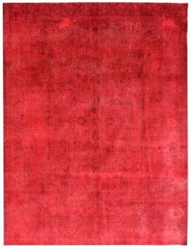  Vintage Tapis 382 X 283 rouge