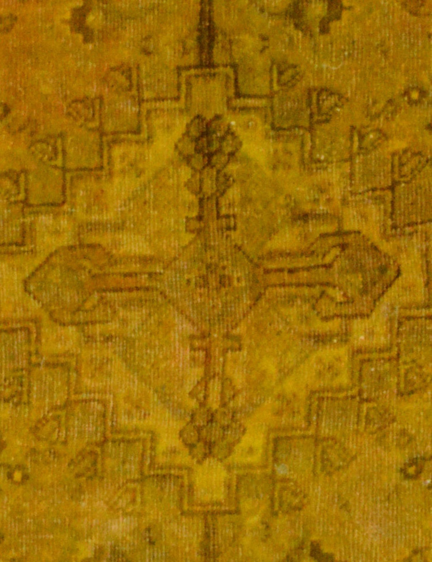 Tappeto Vintage  giallo <br/>236 x 154 cm