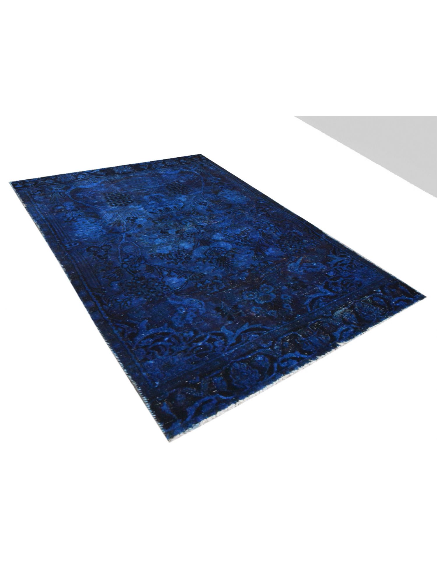 Tappeto Vintage  blu <br/>189 x 99 cm