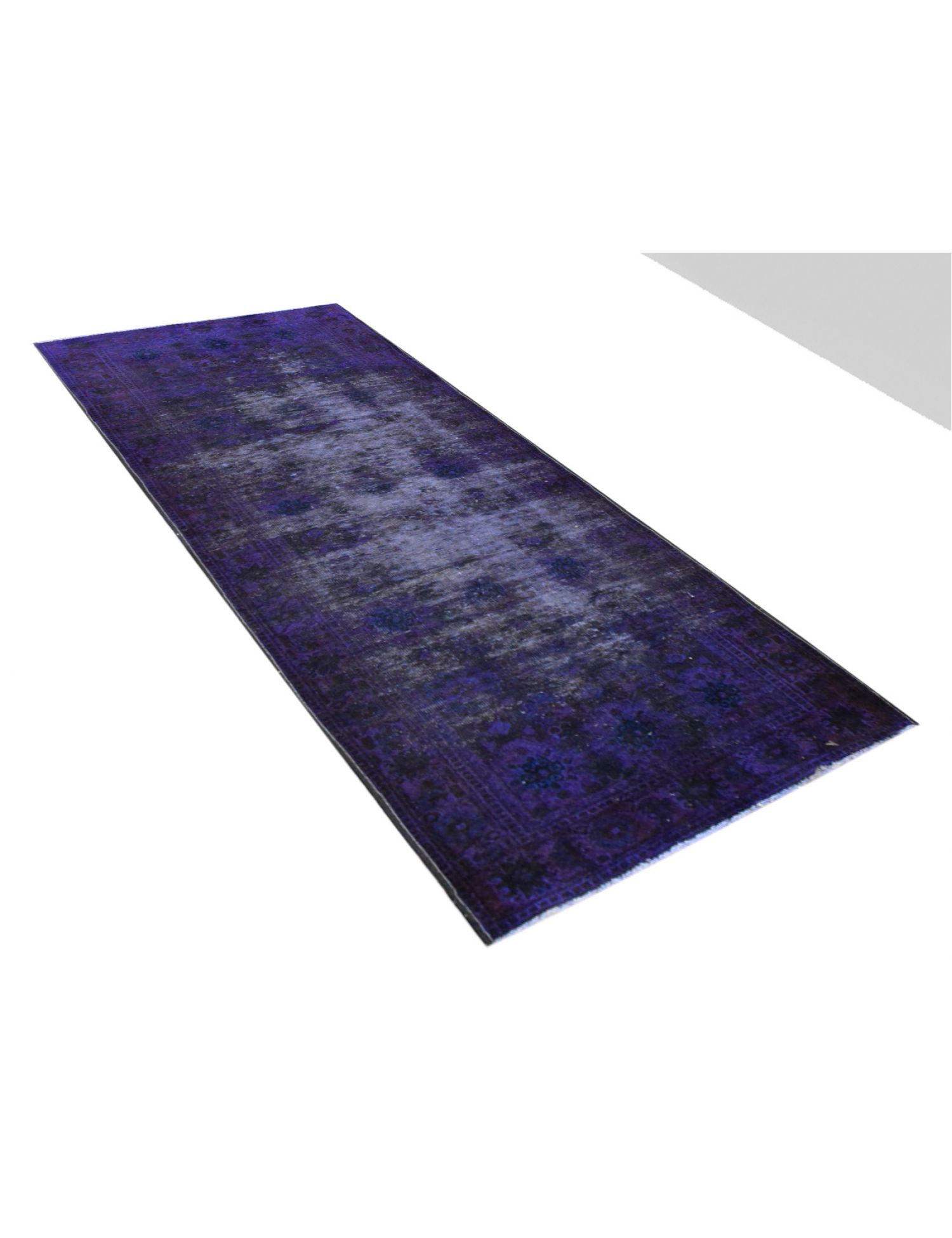 Tappeto Vintage  blu <br/>307 x 104 cm
