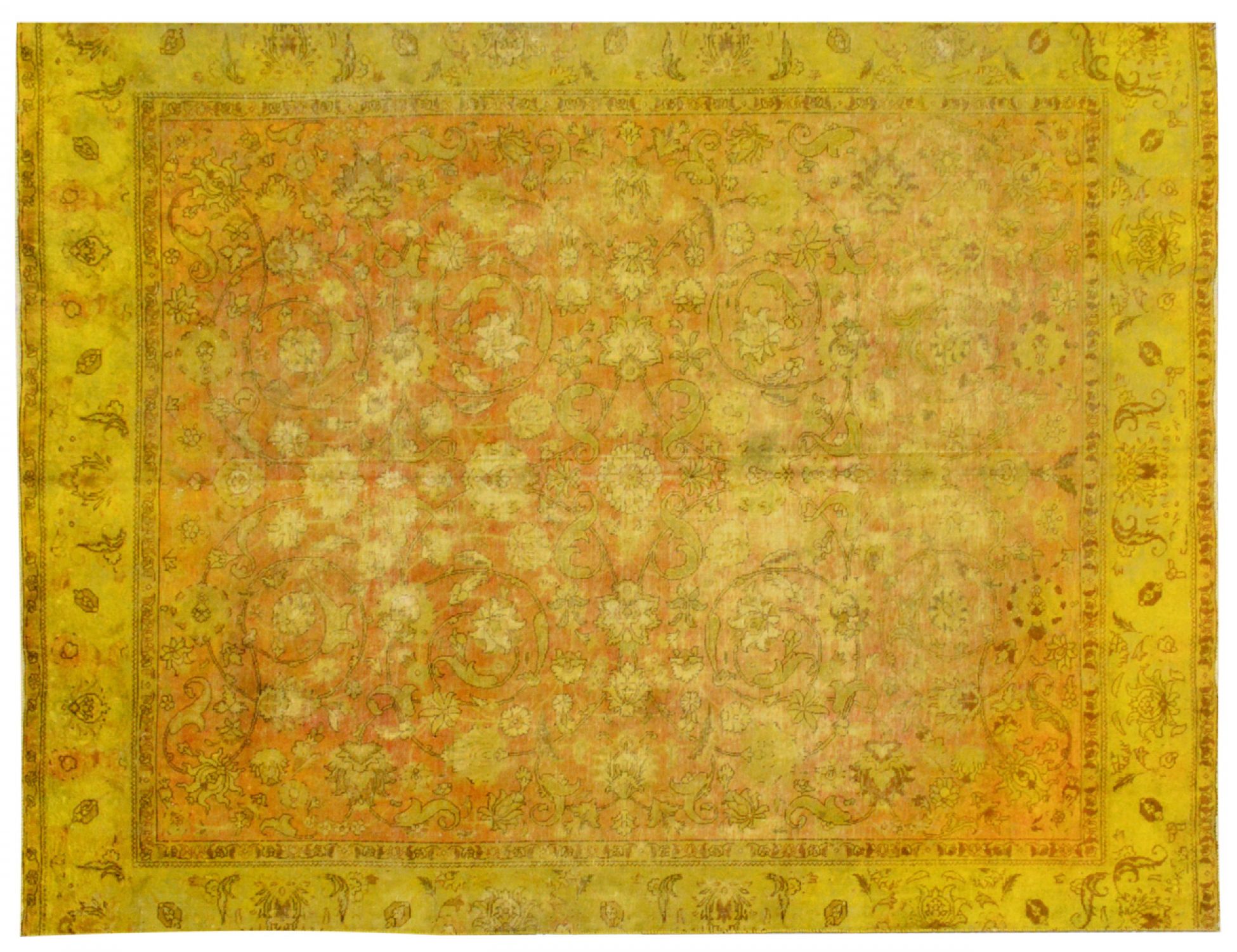 Vintage Teppe  gul <br/>340 x 254 cm