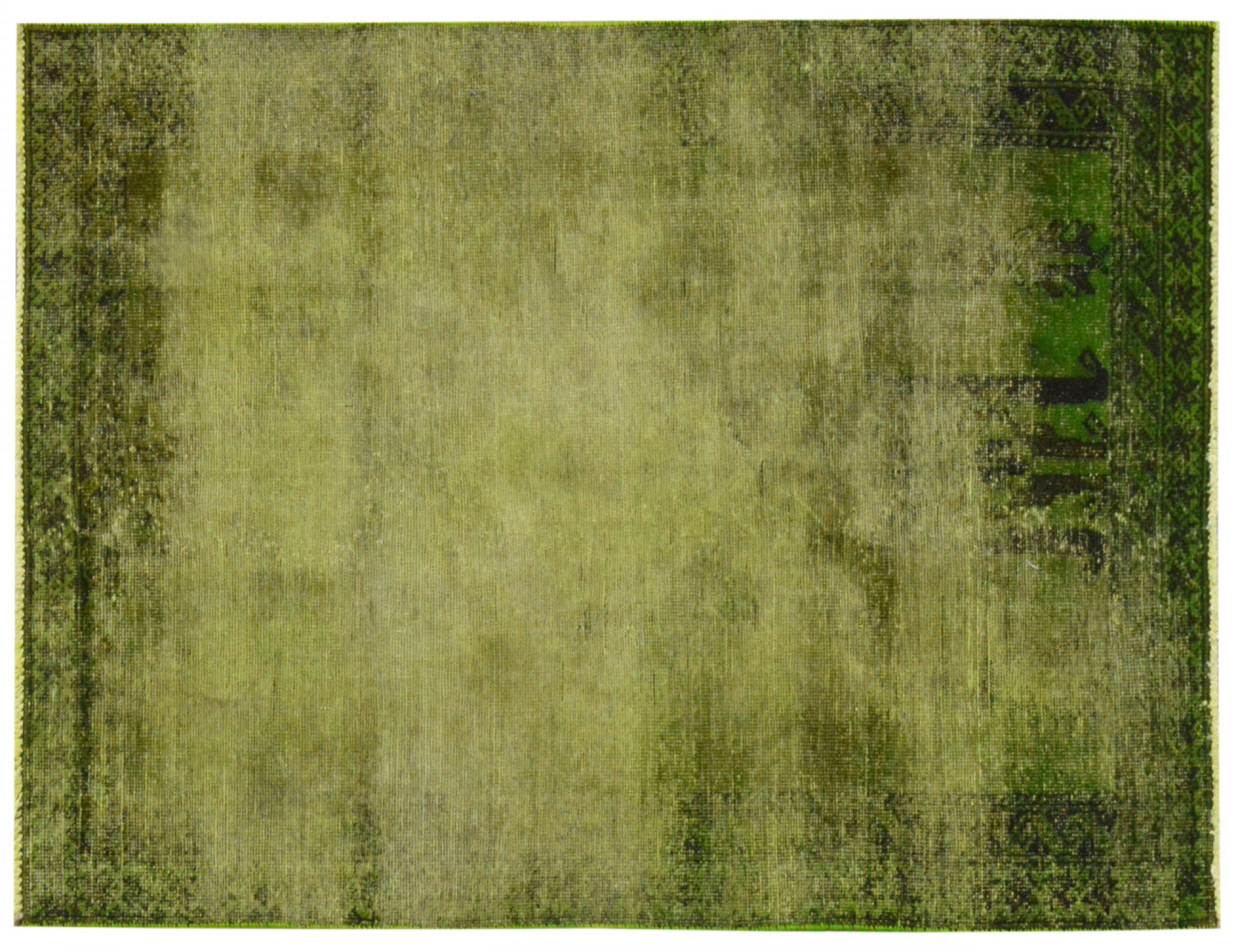 Tappeto Vintage  verde <br/>187 x 107 cm