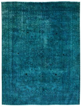  Vintage Tapis 348 X 256 bleu