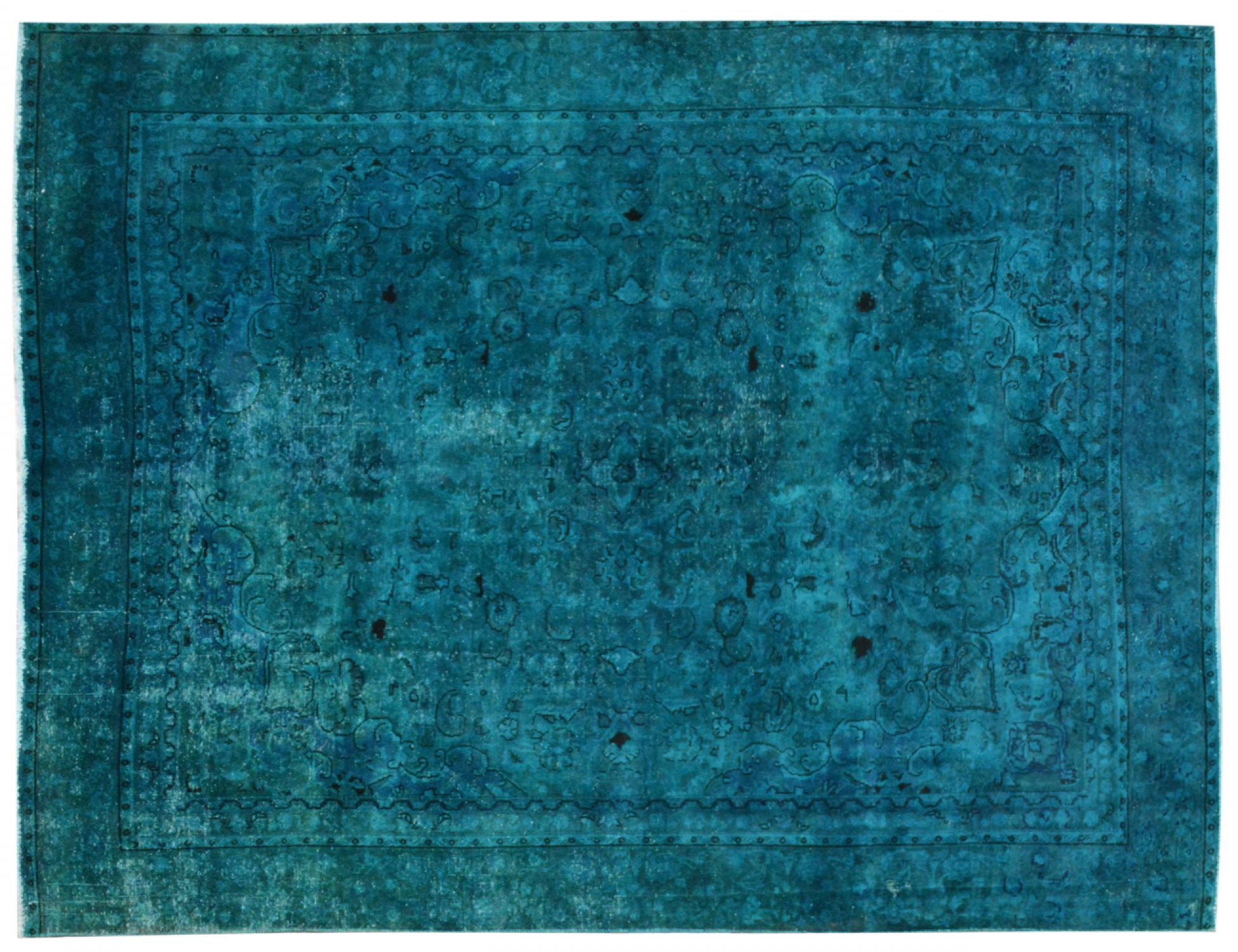  Vintage Tapis  bleu <br/>348 x 256 cm