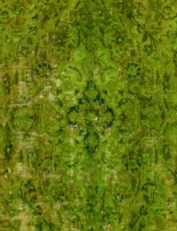 Verde Persiano Tappeto Vintage 289 x 247 cm - view 1
