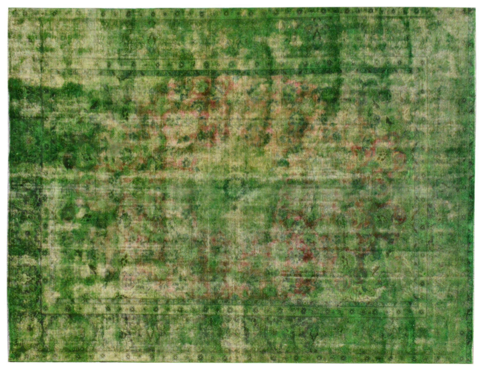 Tappeto Vintage  verde <br/>396 x 280 cm