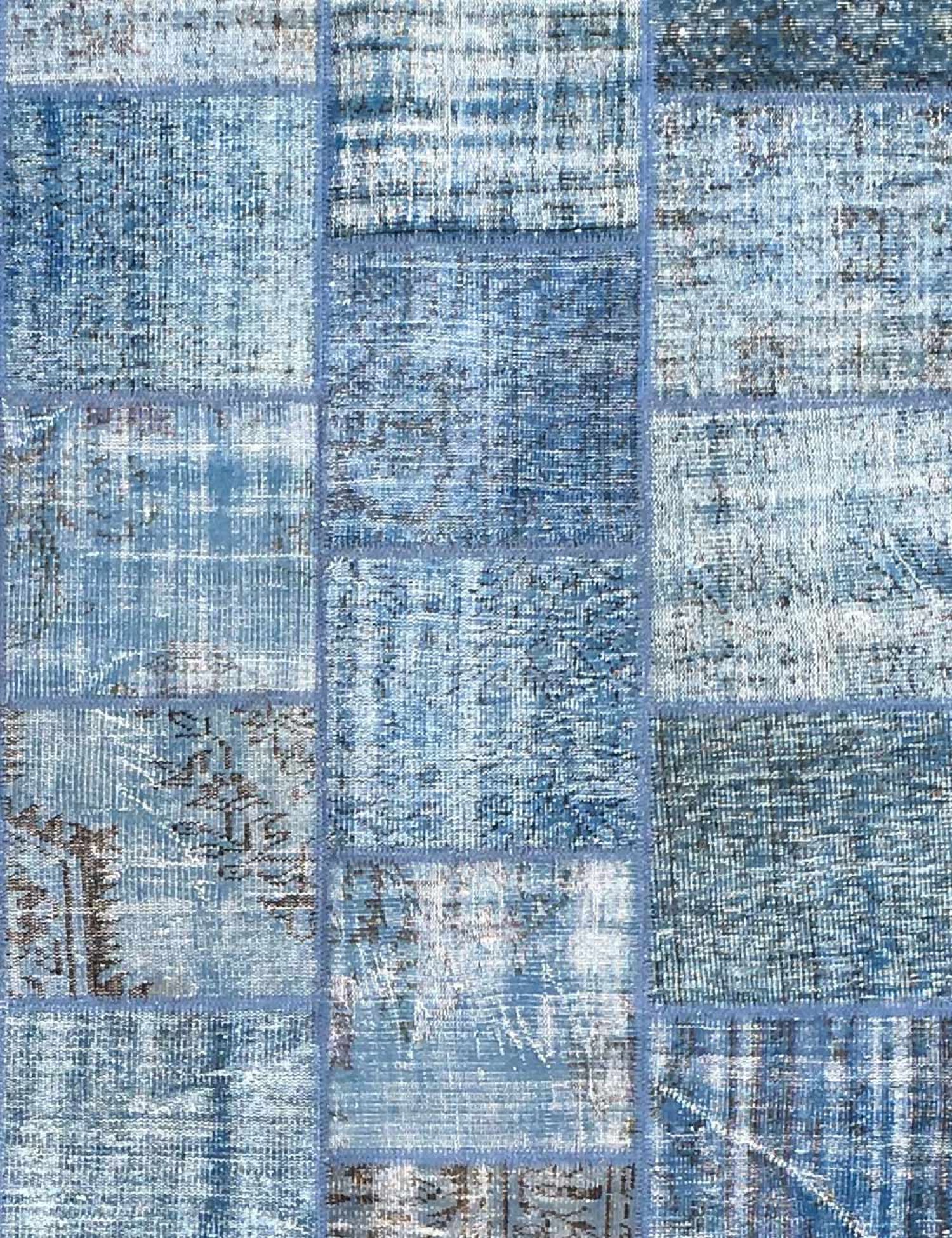 Tappeto Patchwork  blu <br/>355 x 253 cm