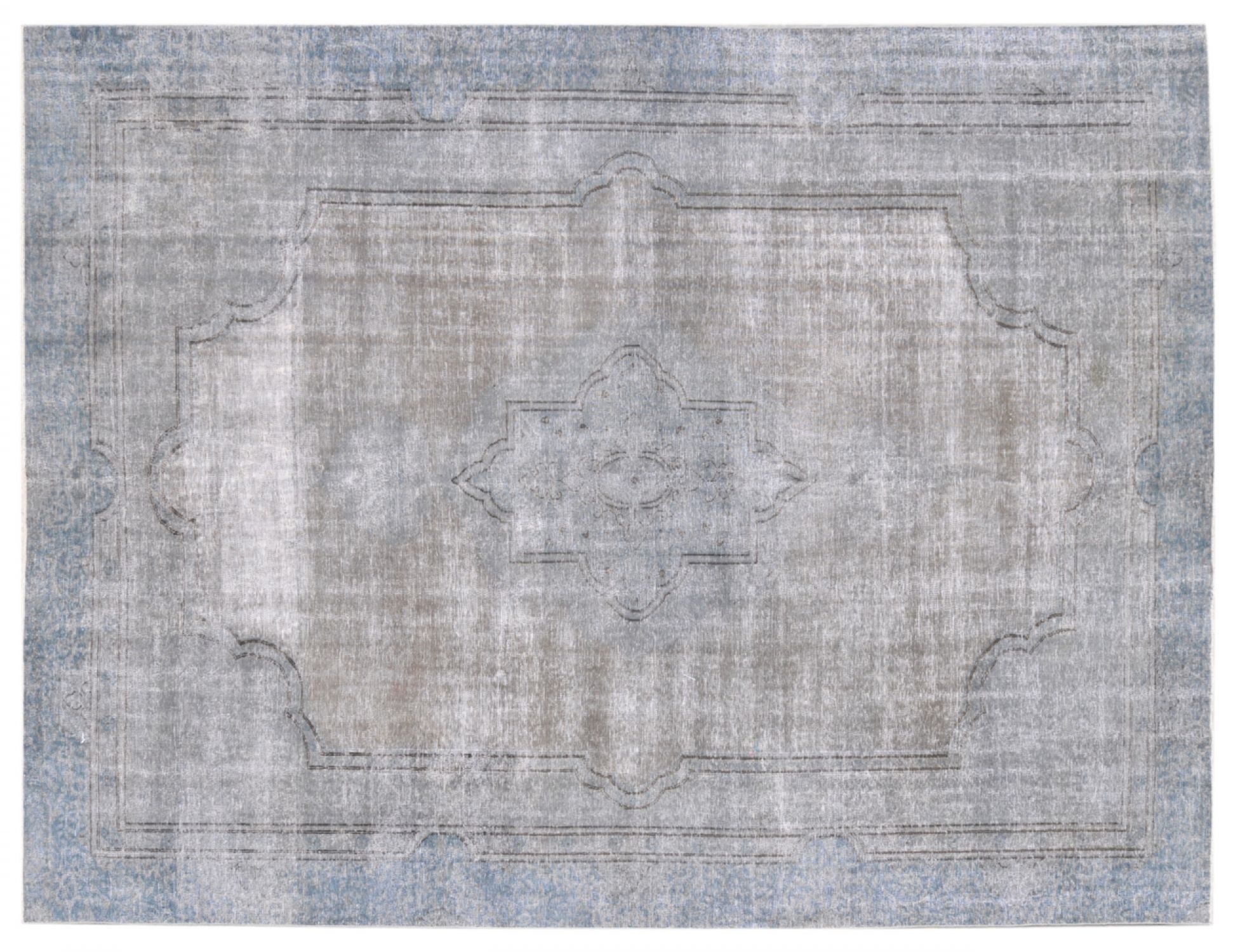 Tappeto Vintage  grigo <br/>370 x 259 cm