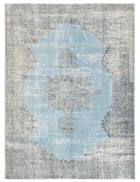 Vintage Tæppe  blå <br/>259 x 146 cm