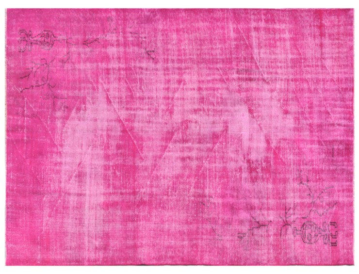 Viola Turco Tappeto Vintage 265 x 180 cm