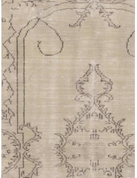 Beige Turco Tappeto Vintage 212 x 116 cm - view 1