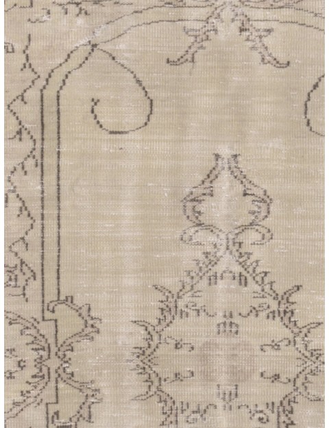 Beige Turquía Alfombra vintage 212 x 116 cm - view 3