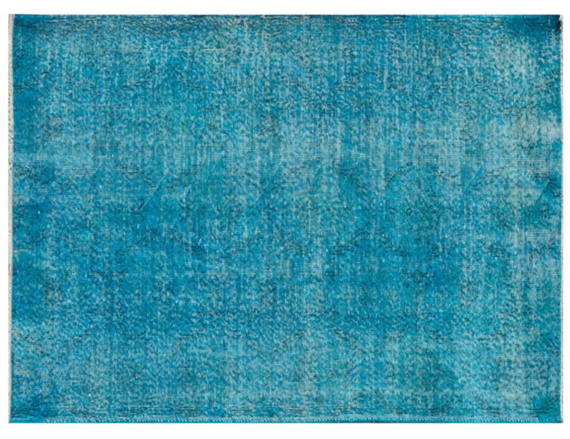 Tappeto Vintage  blu <br/>198 x 118 cm