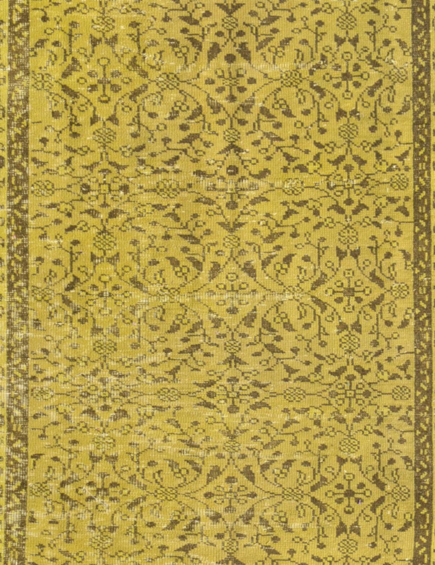 Tappeto Vintage  giallo <br/>275 x 165 cm