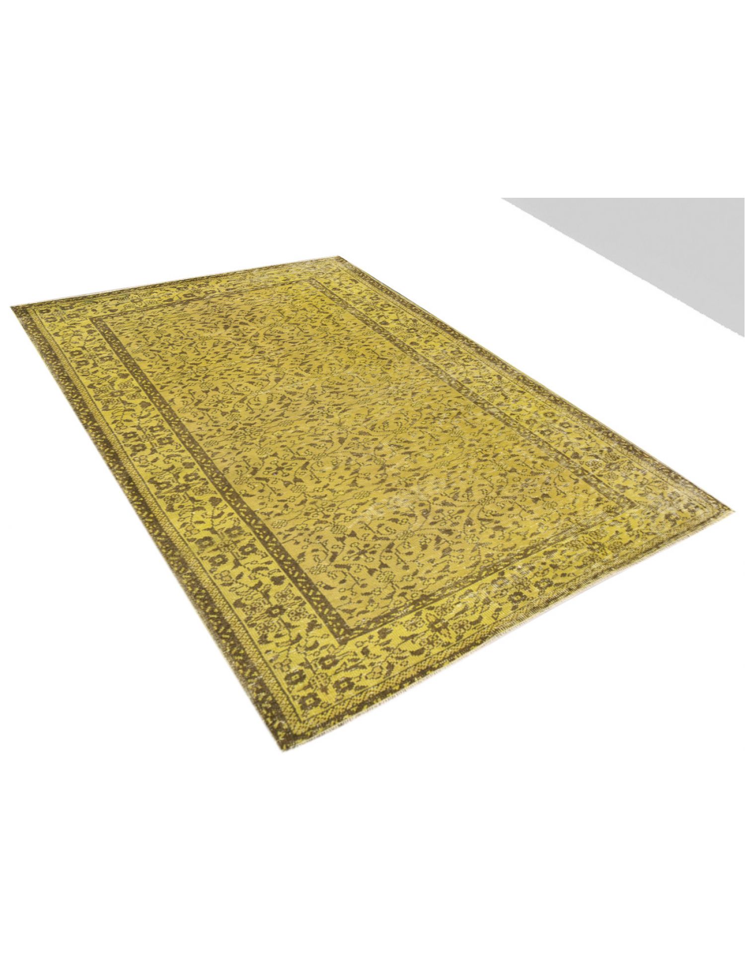 Tappeto Vintage  giallo <br/>275 x 165 cm