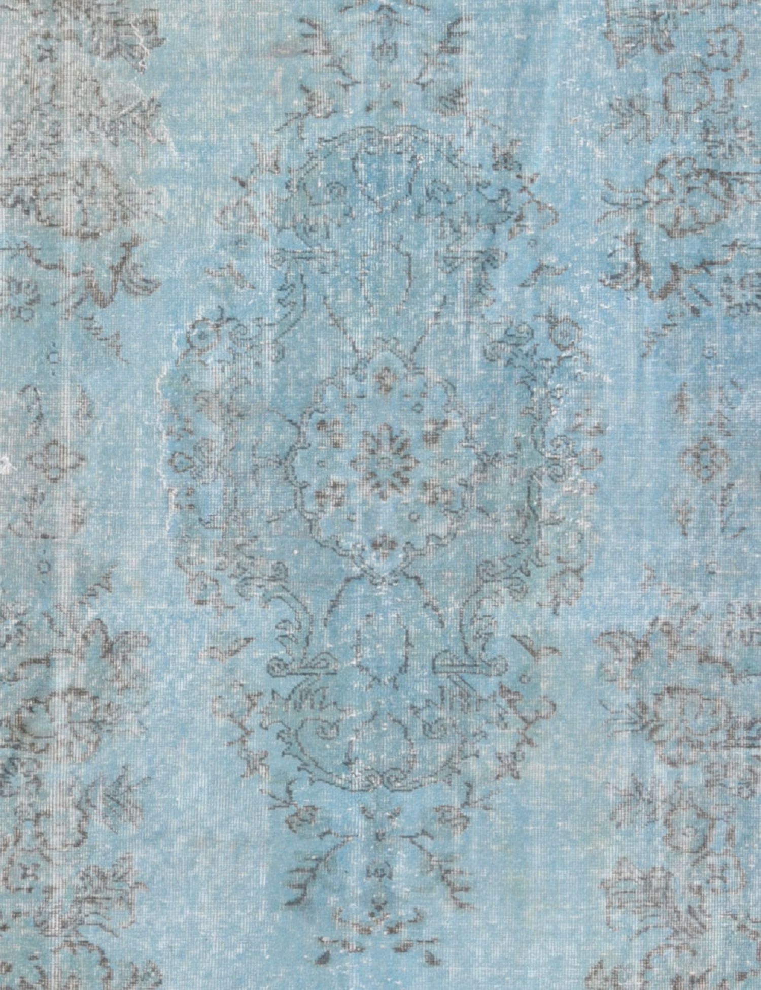 Blue Turkey Vintage Carpet  276 x 172 cm - Unique Handmade Carpet