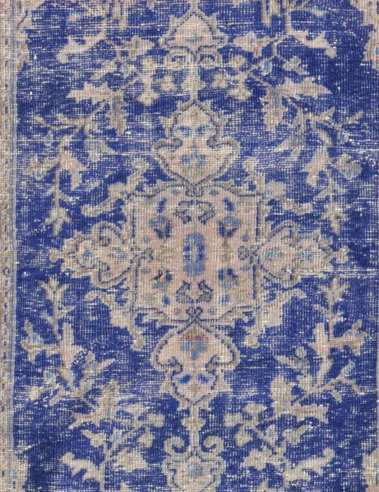  Vintage Tapijt  blauw <br/>174 x 104 cm