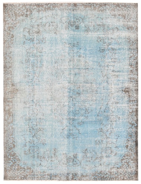 Blau Türkei Vintage Teppich 292 x 180 cm
