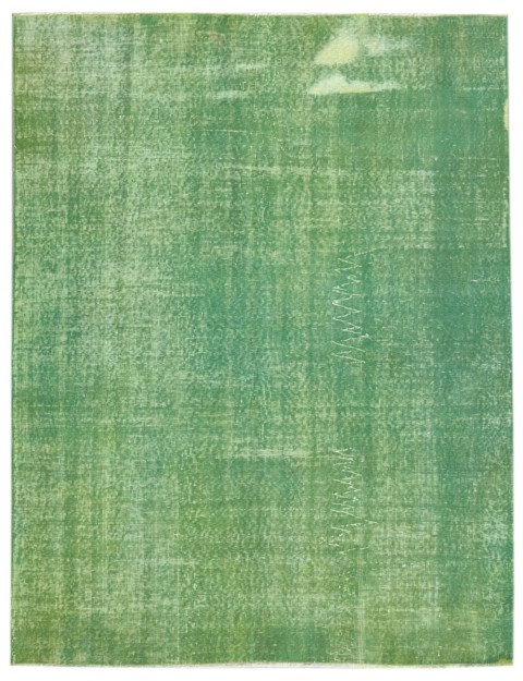 Grün Türkei Vintage Teppich 227 x 159 cm