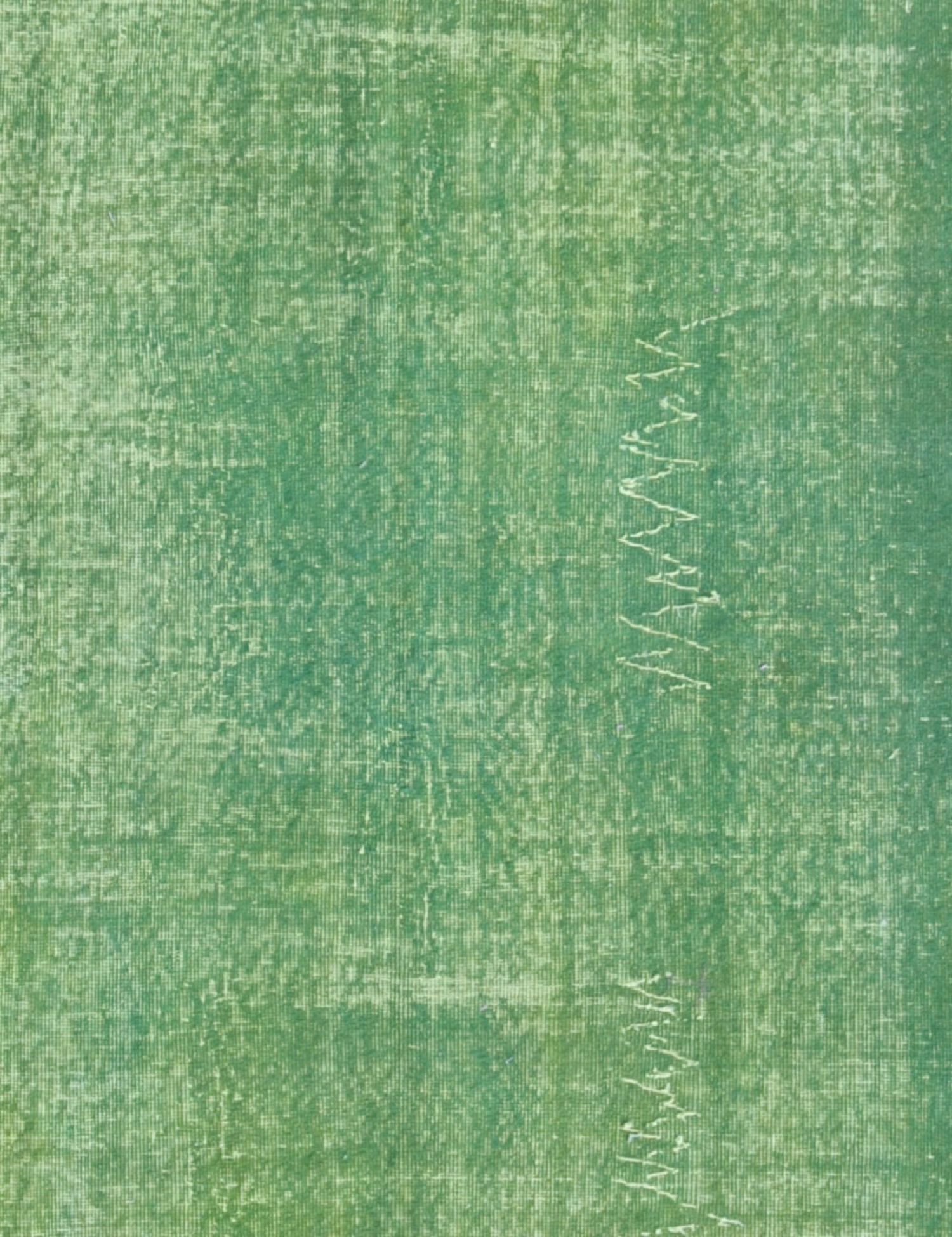 Green  Turkey Vintage Carpet  227 x 159 cm - Unique Handmade Carpet