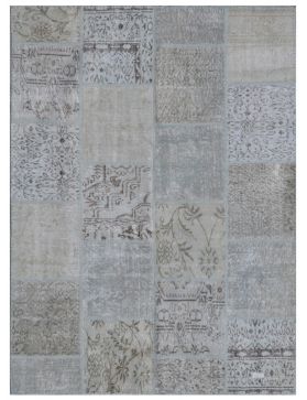 Patchwork Carpet 198 X 158 sininen
