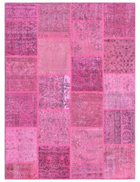 Patchwork Carpet 200 X 160 violetti