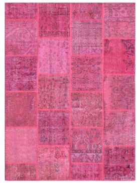 Patchwork Carpet 200 X 160 violetti