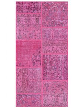 Patchwork Carpet 157 X 80 violetti