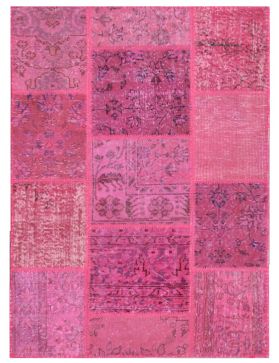 Patchwork Carpet 158 X 100 purple 