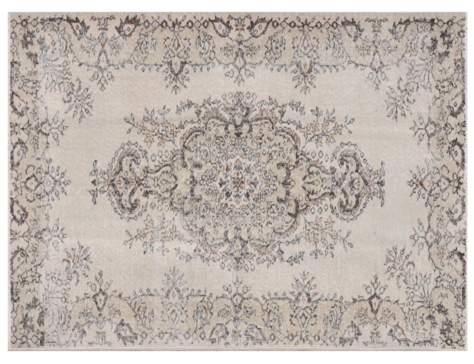 Vintage Carpet  beige <br/>202 x 120 cm