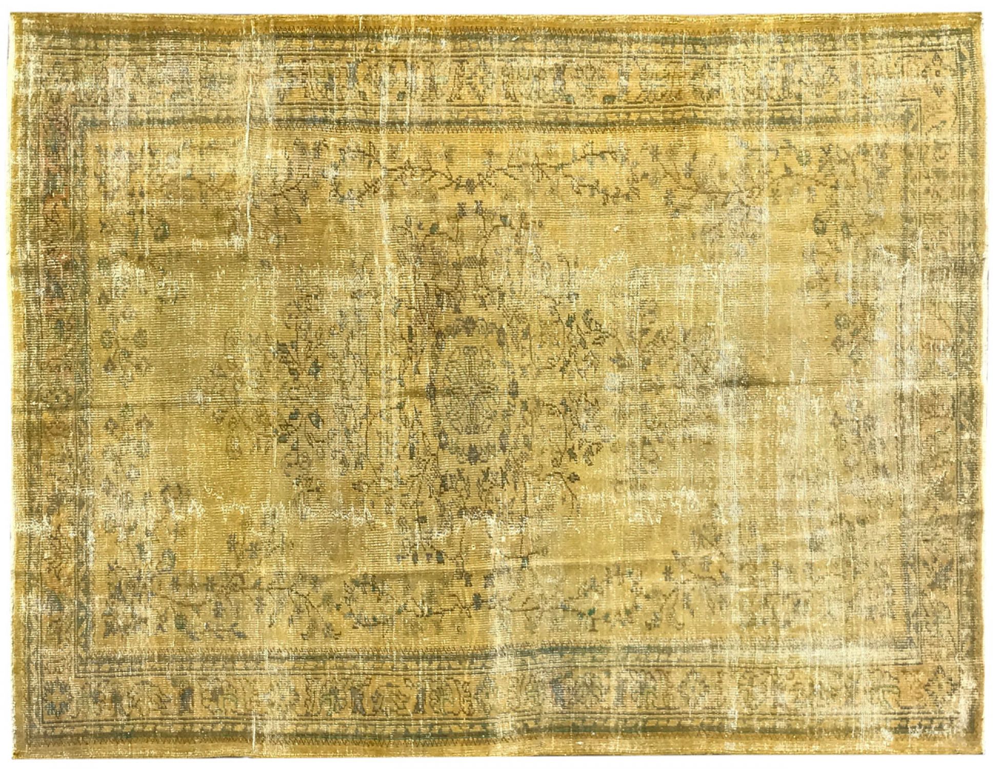  Vintage Tapis  jaune <br/>284 x 202 cm