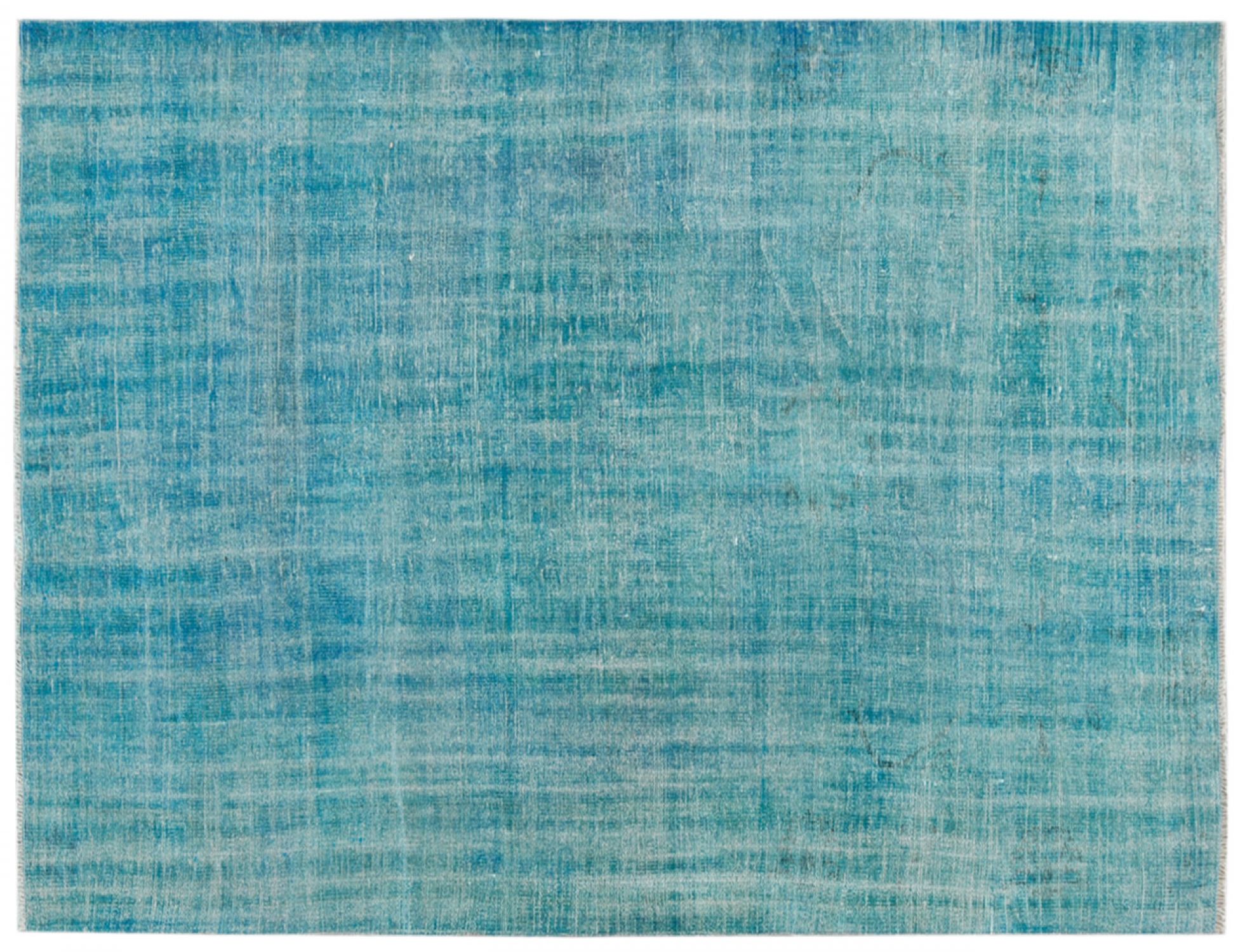 Alfombra vintage  azul <br/>274 x 164 cm