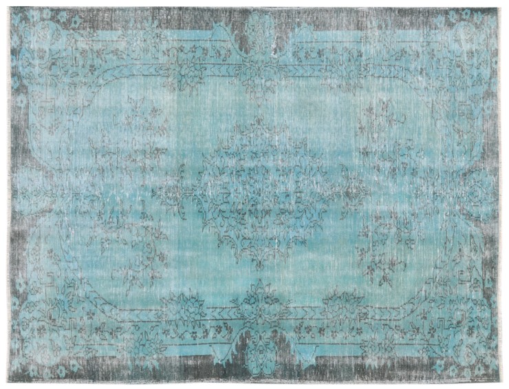 Blu Turco Tappeto Vintage 275 x 186 cm