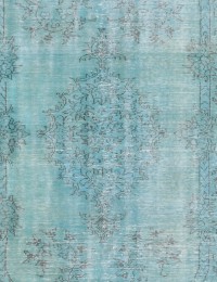 Blu Turco Tappeto Vintage 275 x 186 cm - view 3