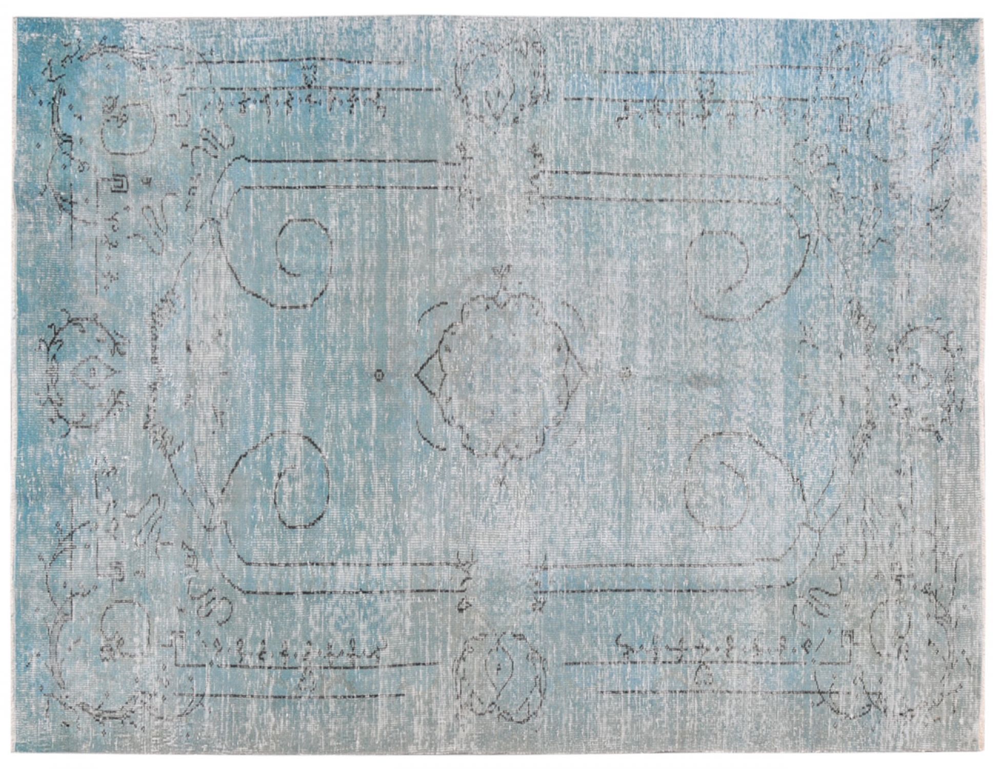 Tappeto Vintage  blå <br/>300 x 192 cm