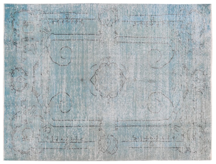 Sininen Turkki Vintage Carpet 300 x 192 cm