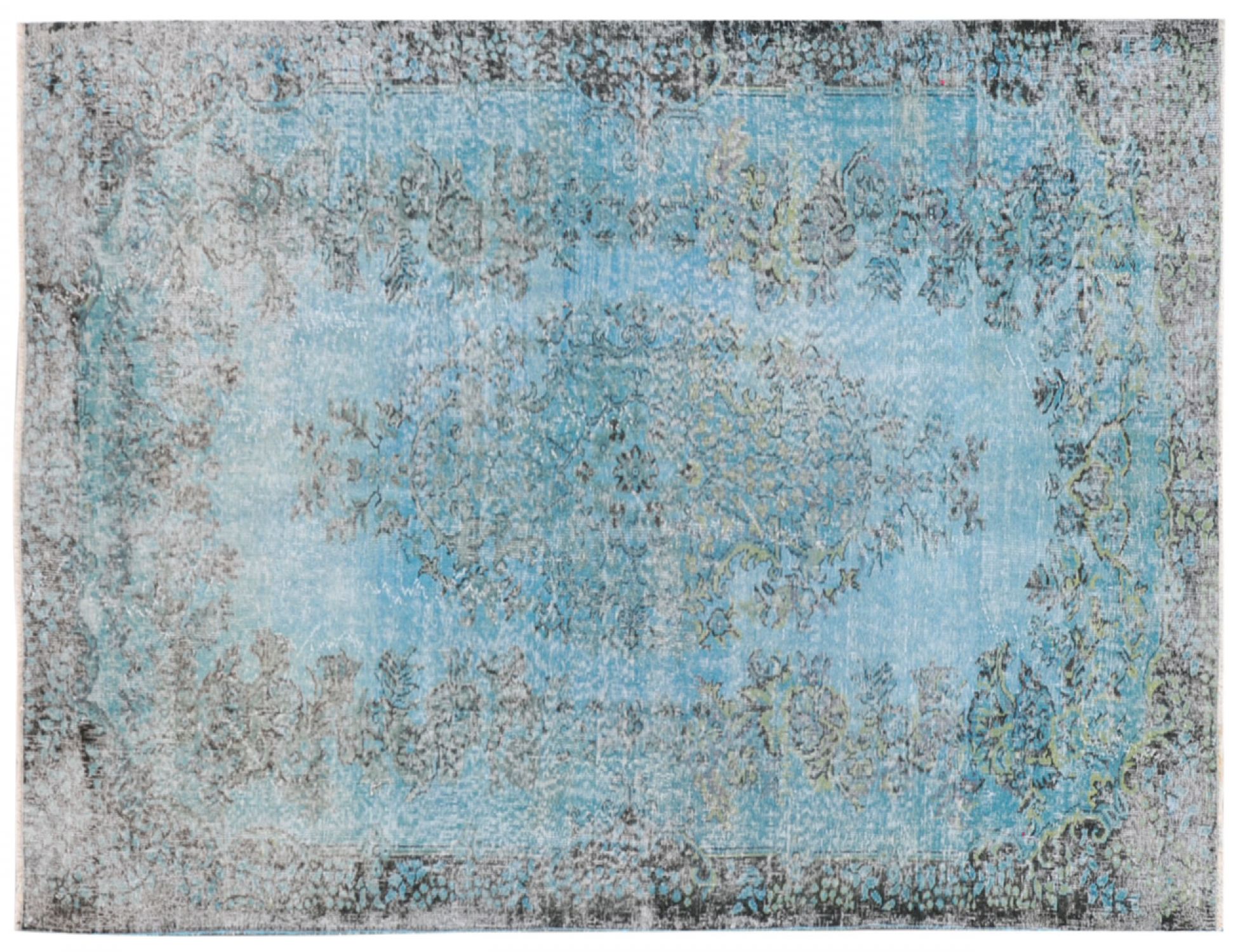 Tappeto Vintage  blu <br/>268 x 171 cm